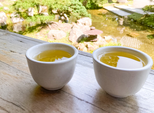 green tea and writing